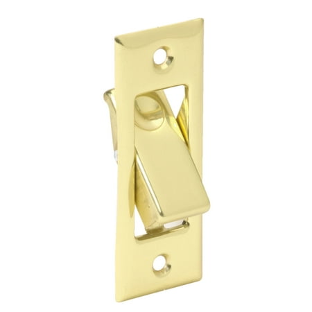 NEW Straight Door Bolt Polished Brass 51mm